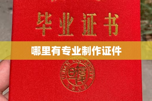 彭州哪里有专业制作证件