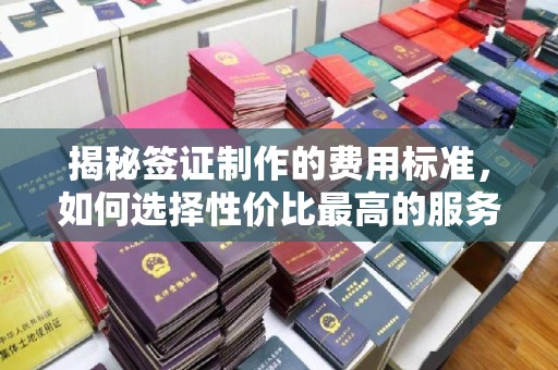 彭州揭秘签证制作的费用标准，如何选择性价比最高的服务？